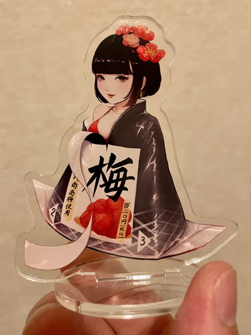 アクスタできましたデザフェスで販売します! 