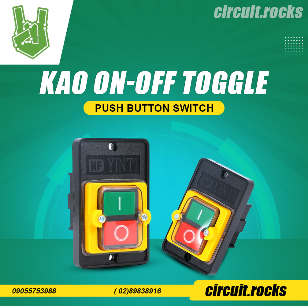 circuitrocks's tweet image. Looking to buy KAO ON-OFF Toggle Push Button Switch, circuitrocks brings you the best quality.

Visit - tinyurl.com/2nwcv379

#circuitrocks #kao #onoff #toggle #oushbutton #switch #pushbuttonswitch #switch #circuitrocksphilippines #bestquality