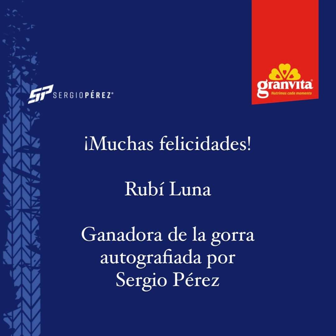 cookieBingu's tweet image. Muchas gracias @GranvitaMx  por hacer esto posible 😭😭😭❤️ @SChecoPerez   ❤️❤️❤️