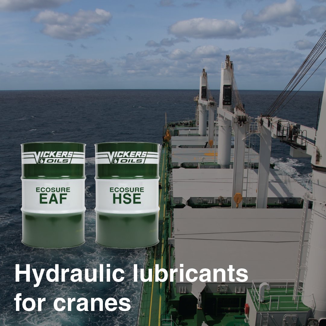 VickersOils's tweet photo. Our range of Environmentally Acceptable Lubricants cover a number of marine applications.

Read more about EALs and biodegradable lubricants here: https://t.co/AKduuHiaJd

#vickersoils #eals #biodegradablelubricants https://t.co/5yFlS5lB0k