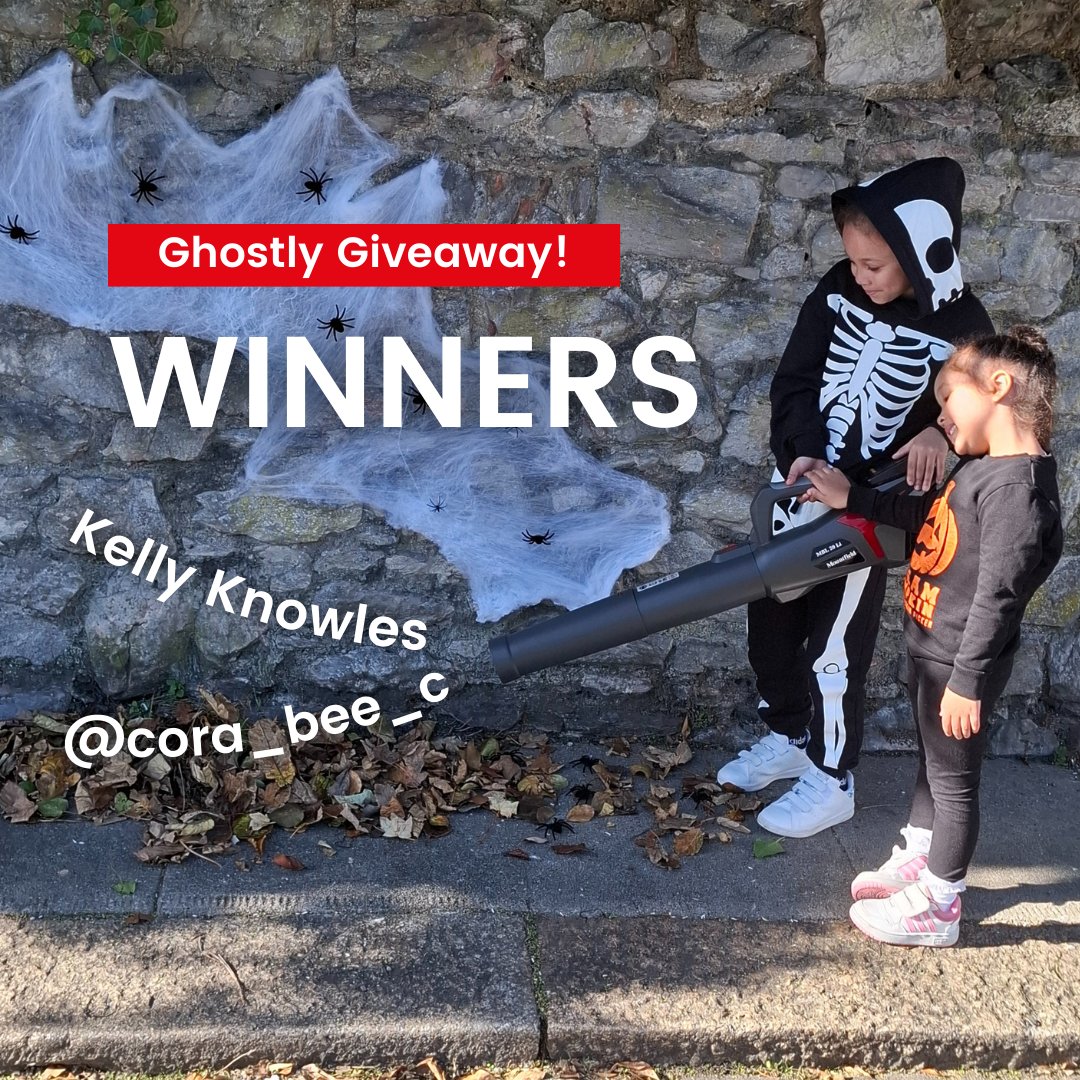 MountfieldMower's tweet photo. 🏆 Congratulations to our winners! 🏆

Facebook winner - ✨Kelly Knowles
Instagram winner -✨@cora_bee_c

We hope you will be 'blown away' with your new #leafblowers!🍂✨

What would you like to see in our next #giveaway?

#Mountfield #Mountfieldlawnmowers https://t.co/TouKt9Byy1