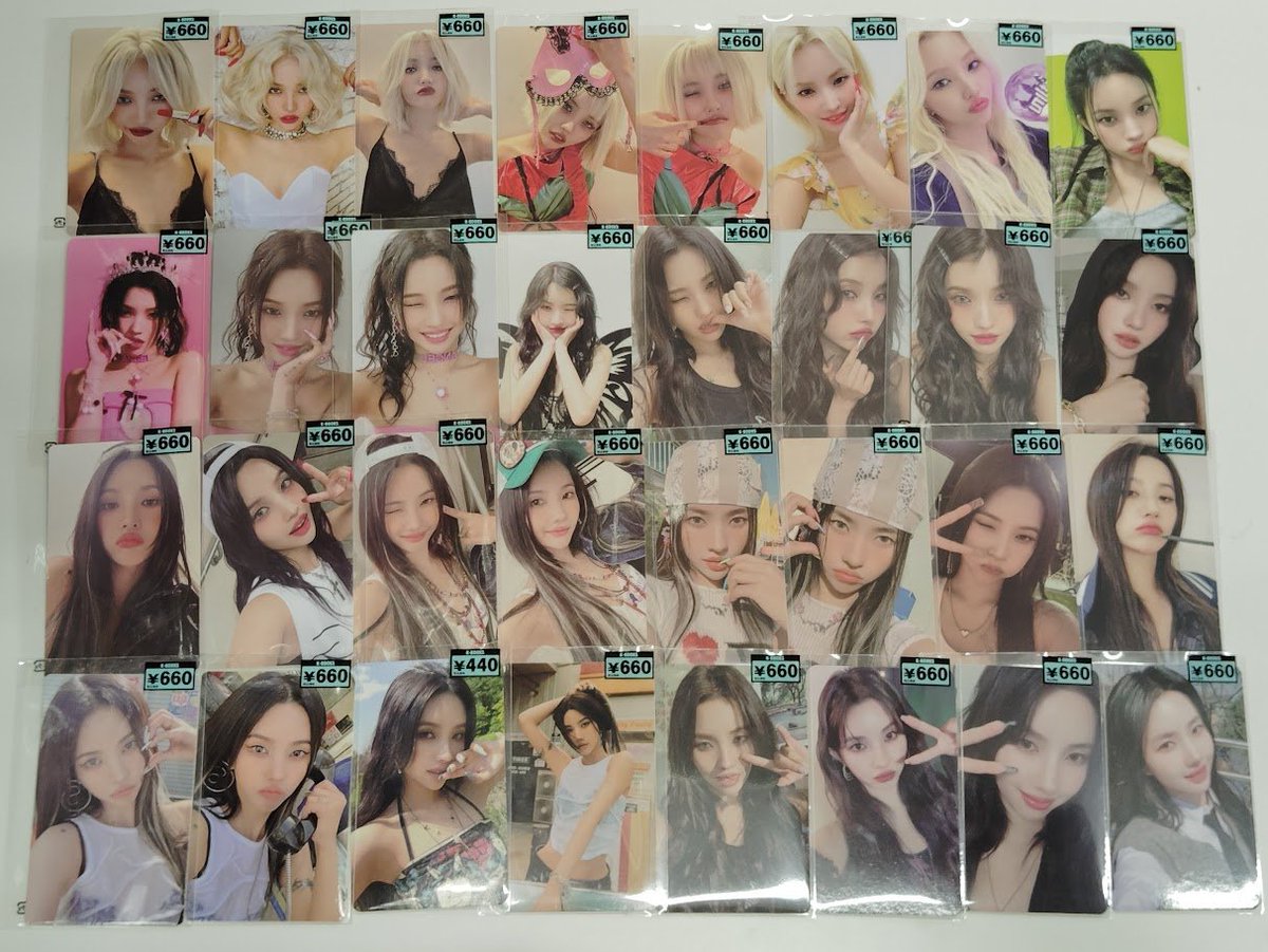 (G)I-DLE ソヨン トレカ 30枚 ラキドロ idle mini8 muvve ソヨン ラキドロ 特典 トレカ B - メルカリ