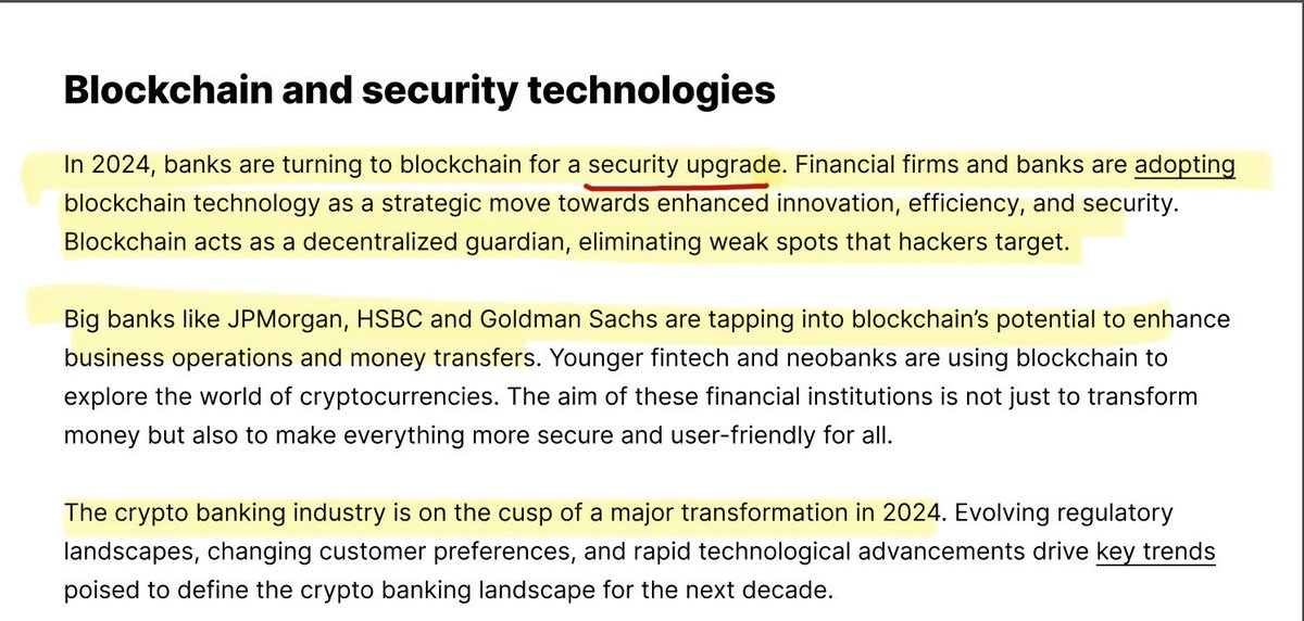 SMQKEDQG's tweet image. Big Statements from J.P Morgan on blockchain as we head into 2025.🔑📈

- Bullish on Digital Assets into 2025✅

- J.P Morgan’s Advice on ISO 20022: Don’t wait until 2025.😏

- “We’re investing into ISO 20022.”📝

- “In 2024, Big banks like J.P Morgan are tapping into…