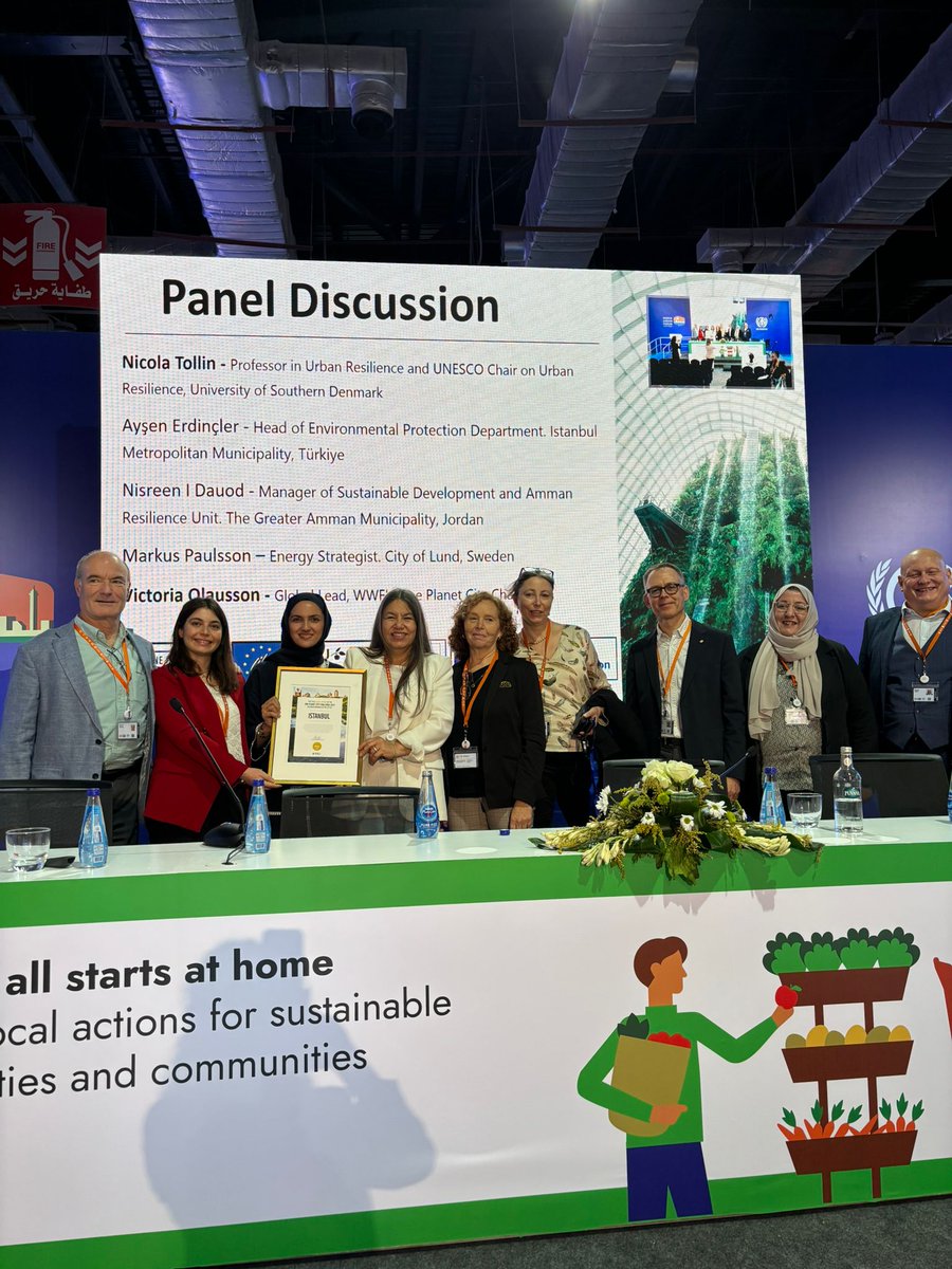 cevreistanbul's tweet image. “İstanbul, WWF tarafından düzenlenen Tek Dünya Kentleri Yarışması’nın bu seneki küresel birincilerinden biri olarak ödülünü Mısır’da gerçekleştirilen World Urban Forum (WUF12) sırasında aldı. Türkiye’den ilk defa bir şehir küresel birinciliğe sahip oldu.”
#WWF
#OPCC
#GlobalWinner