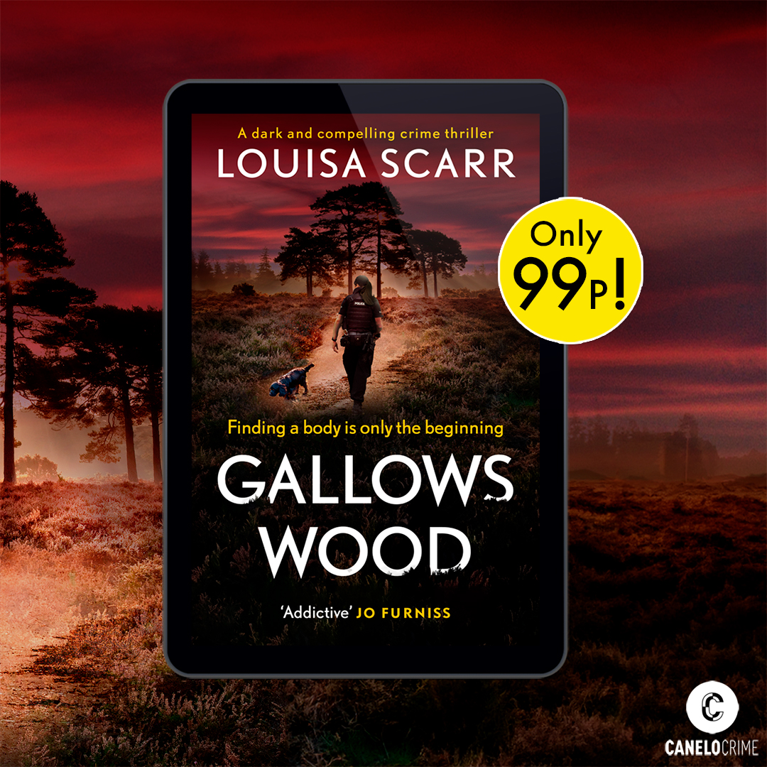 Canelo Crime (@canelocrime) on Twitter photo Fancy starting a new police procedural series for only 99p? 📚
Then grab your copy of <a href="/paperclipgirl/">Louisa Scarr</a>'s #GallowsWood, the first book in the dark & compelling new #CrimeFiction series featuring dog handler PC Lucy Halliday!
Only 99p for a limited time👉 geni.us/GallowsWood Fancy starting a new police procedural series for only 99p? 📚
Then grab your copy of <a href="/paperclipgirl/">Louisa Scarr</a>'s #GallowsWood, the first book in the dark & compelling new #CrimeFiction series featuring dog handler PC Lucy Halliday!
Only 99p for a limited time👉 geni.us/GallowsWood