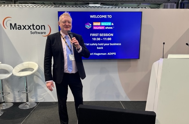 ADIPS general manager Carl Hagemann spoke today on stage at the <a href="/lltshow/">lltshow</a> about safety as a business enabler. Carl talked about the legal requirements for ensuring the safe operation of amusement devices, and key considerations for safety. #llts2024 #safety #amusements