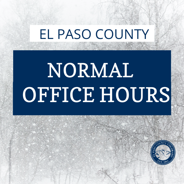 epccolorado_'s tweet photo. El Paso County administrative and elected offices will remain open as usual on Thursday, November 7, 2024, during regular business hours.
For more information, please visit: https://t.co/gT9JndzxwI https://t.co/YRvbBHDmkR