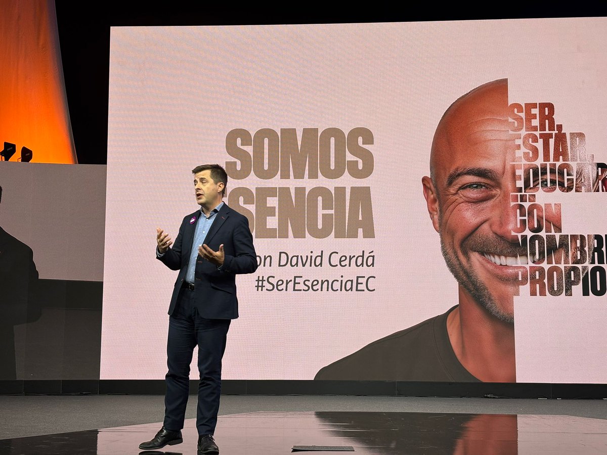 ecatolicas's tweet photo. "En educación debemos recuperar el deber y la responsabilidad" @DavidCerdag en #SerEsenciaEC
#SerEstarEducar https://t.co/OgGpTKC9ai
