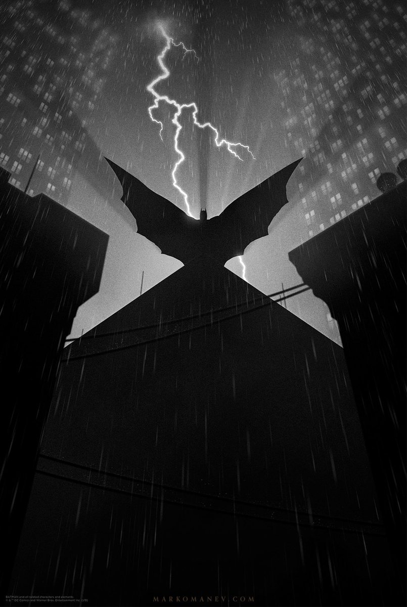The_DarkMonarch's tweet photo. Batman Noir by Marko Manev https://t.co/qsmQyQZXCk