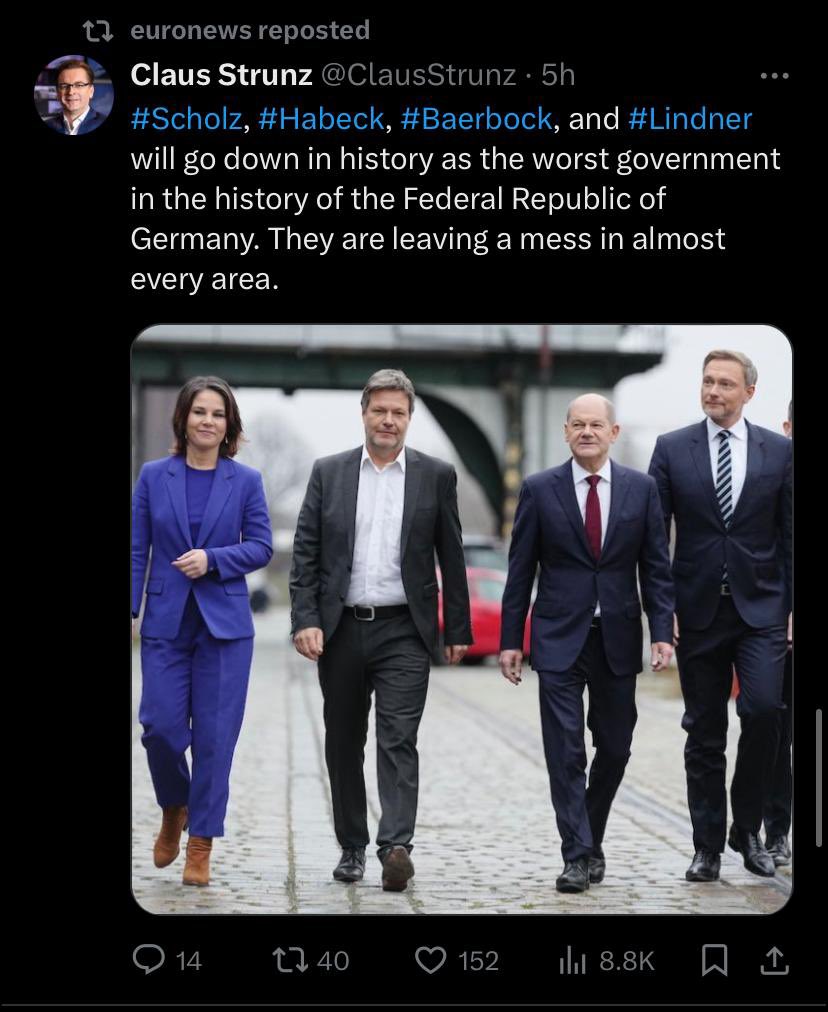 Why is Euronews retweeting the diatribes of its new Trumpy CEO?

An order from the top?