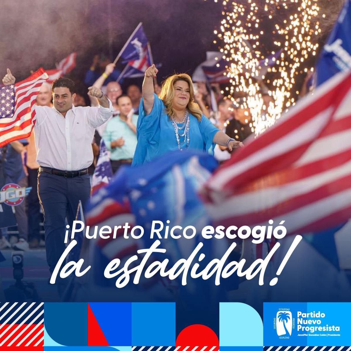 ¡Puerto Rico escogió La Estadidad!