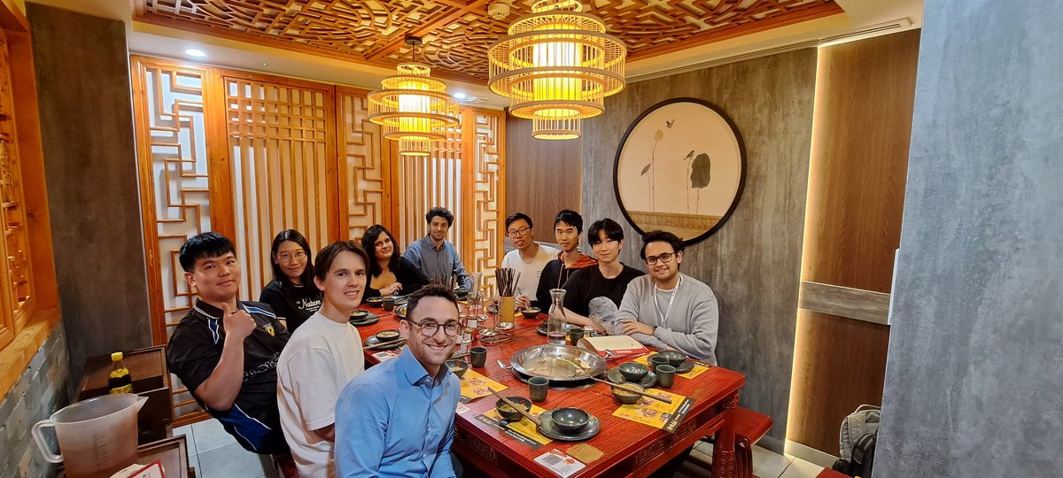Feels great to spend the evening dinning with these amazing people from our lab and celebrate their achievements...I am so lucky to be part of this incredible journey with you all
