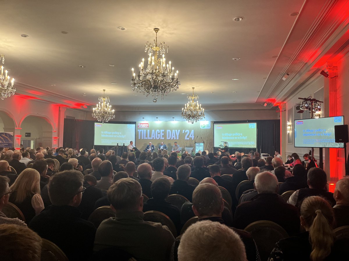 farmersjournal's tweet photo. Is Tillage Policy a Help or a Hindrance?

Jack Kennedy moderates a discussion on the impact of policy on the tillage sector, featuring Barry O'Reilly, George Blackburn, and Aidan Brennan.

#TillageDay 

Supported by the @IrishSeedTrade https://t.co/YWPVPf6Lmn