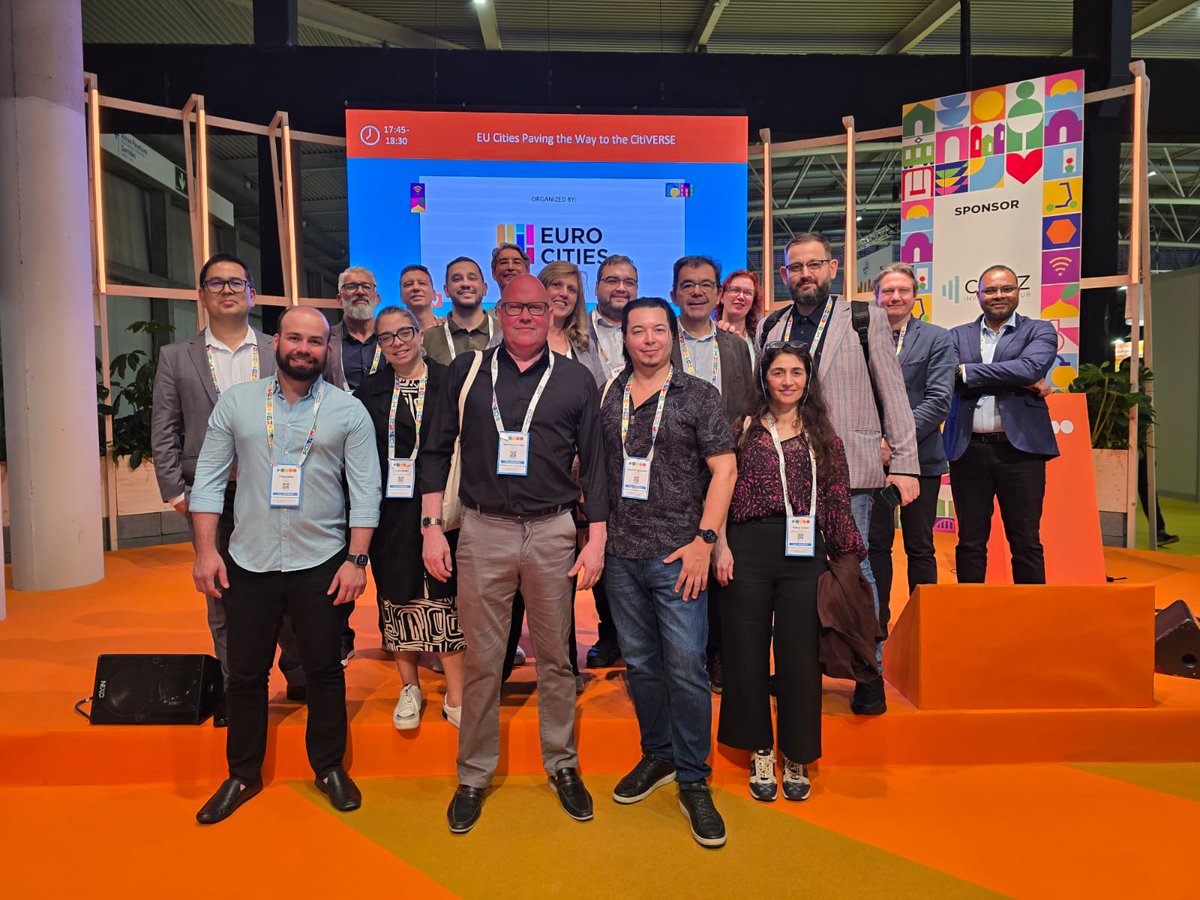 ldttoolbox's tweet image. 🔹 Energizing session at #SCEWC24, where we showcased how local digital twins are transforming #SmartCities! The EU #LDTToolbox is empowering the #CitiVERSE vision, bringing cities closer to sustainable, data-driven futures 🌍✨.

👉 Stay tuned for more!