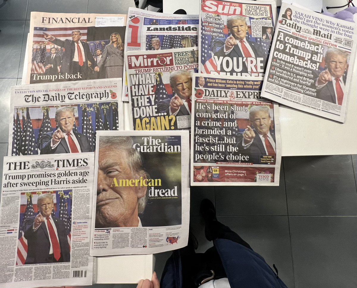 Been a while since I’ve done one of these - note the difference in headline tone !