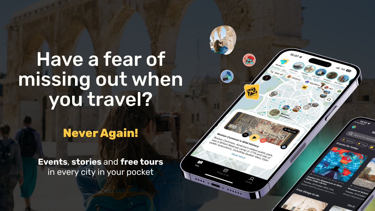 b4y4zid's tweet photo. We just launched @TailboxAi on Product Hunt 🚀 &amp; I'd love to get your insights as our early member! Don't forget to upvote! 
https://t.co/7KkVpyHF3H 
Have a fear of missing out when you travel? Tailbox has thousands of free tours, events &amp; activities in every city in your pocket https://t.co/D8EUrCZsZ8