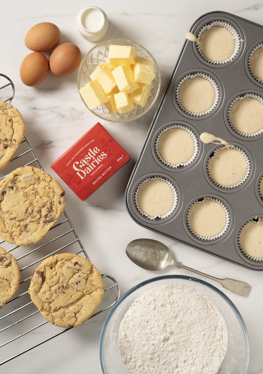 Castle Dairies (@castledairies) on Twitter photo We are thrilled about the national launch of Castle Dairies Traditional Salted Butter into <a href="/sainsburys/">Sainsbury's</a>
Our rich, creamy salted butter is perfect for baking your favourites (just look at those cookies😍)
Head to your local Sainsbury’s, pick up a block & taste the difference! We are thrilled about the national launch of Castle Dairies Traditional Salted Butter into <a href="/sainsburys/">Sainsbury's</a>
Our rich, creamy salted butter is perfect for baking your favourites (just look at those cookies😍)
Head to your local Sainsbury’s, pick up a block & taste the difference!