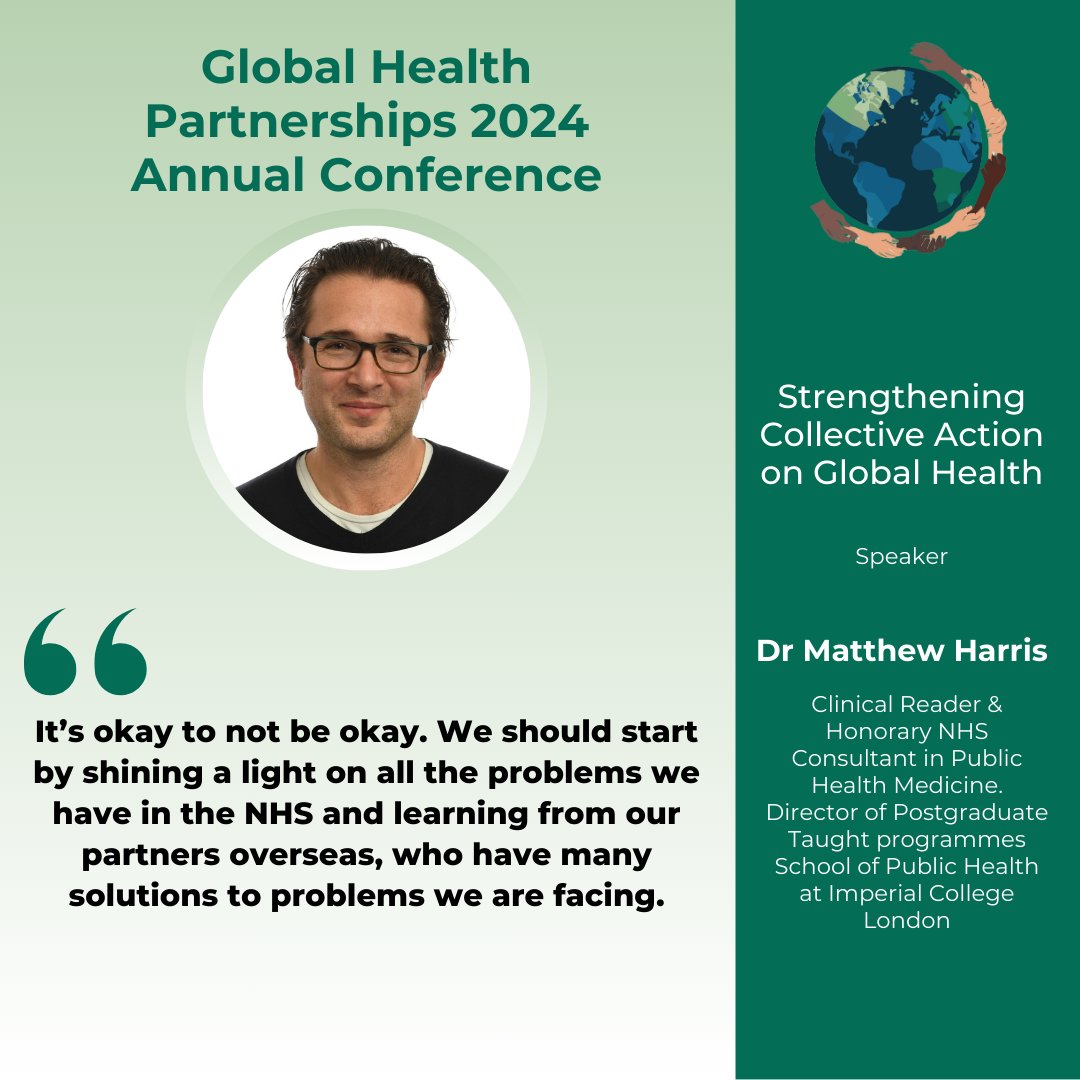Global Health Partnerships (formerly THET) (@thetlinks) on Twitter photo The penultimate session of #THETConf 2024 is in full swing. <a href="/drmattjharris/">Matthew Harris</a> reflects on how much the UK, and the wider Global North, can learn from partners around the world 🌍 The penultimate session of #THETConf 2024 is in full swing. <a href="/drmattjharris/">Matthew Harris</a> reflects on how much the UK, and the wider Global North, can learn from partners around the world 🌍