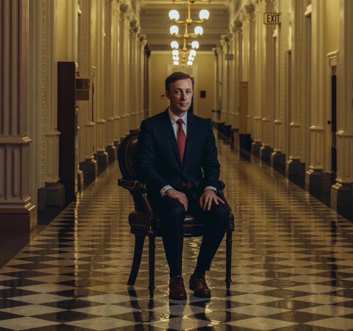 The face of Western cowardice.