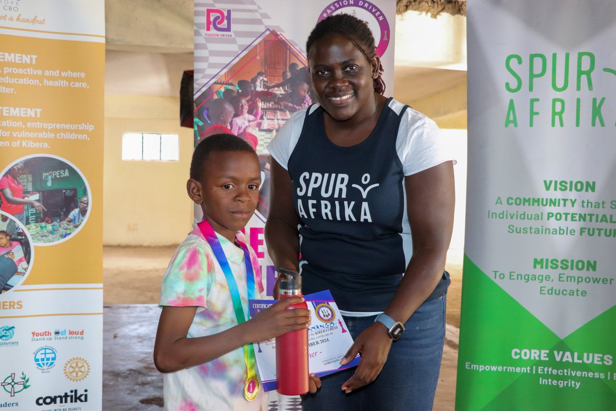 In partnership with <a href="/ChallengeAid/">ChallengeAid</a> <a href="/lookslike_avido/">MadeinKibra</a> and <a href="/mirrorofhopeCBO/">Mirror of Hope C.B.O</a>, our chess competition that brought together young talented youth from Kibera who brought their A Game to showcase their skills. The day was a great success. #chess #SpurAfrika  #qualityeducation #kibera