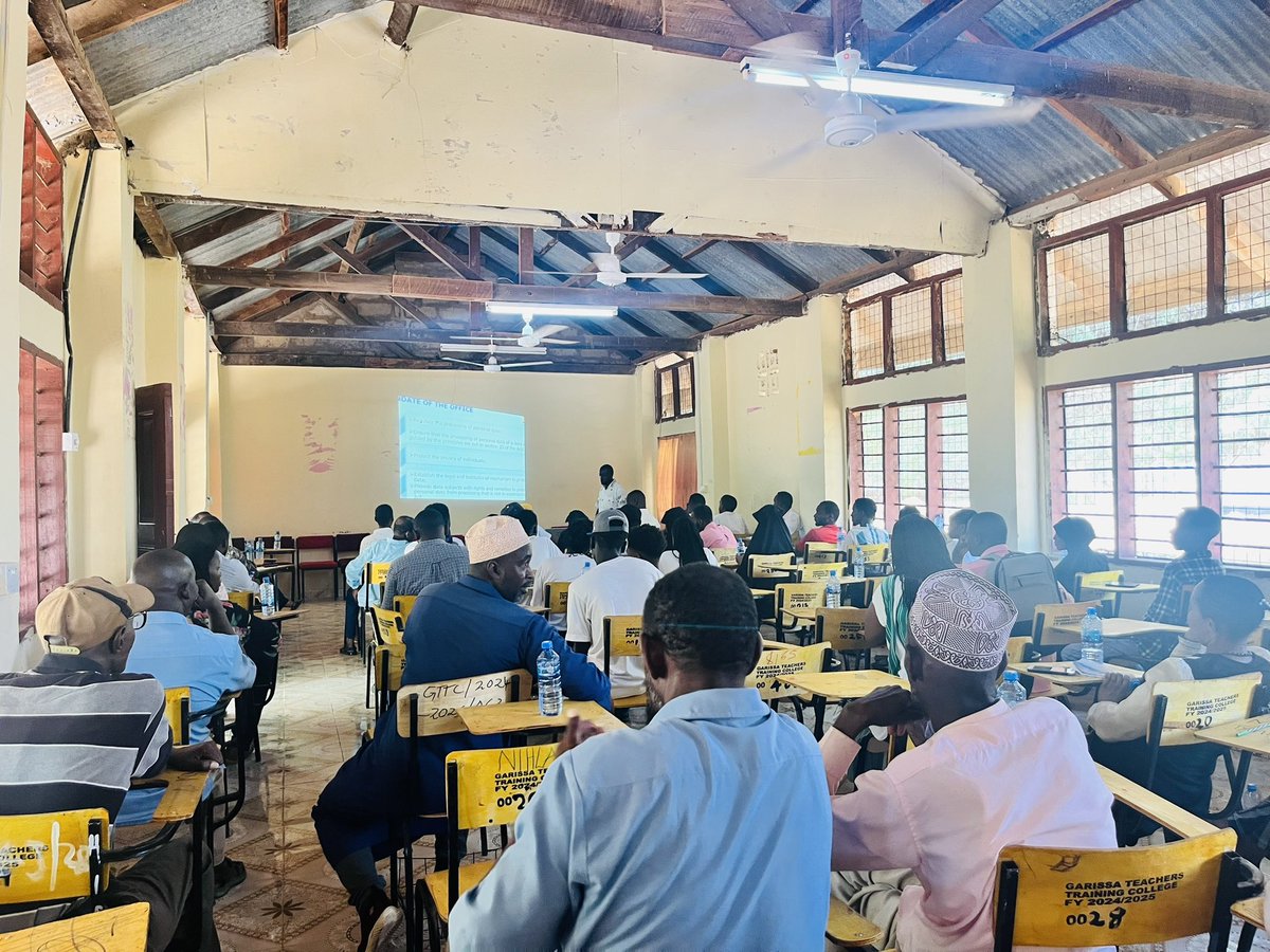 ODPC_KE's tweet image. As part on ongoing countrywide awareness campaign, the ODPC today engaged the stakeholders in Garissa through a townhall meeting that brought together various stakeholders and a roadshow program that targets the general public across the town.

The event and flag off of the…