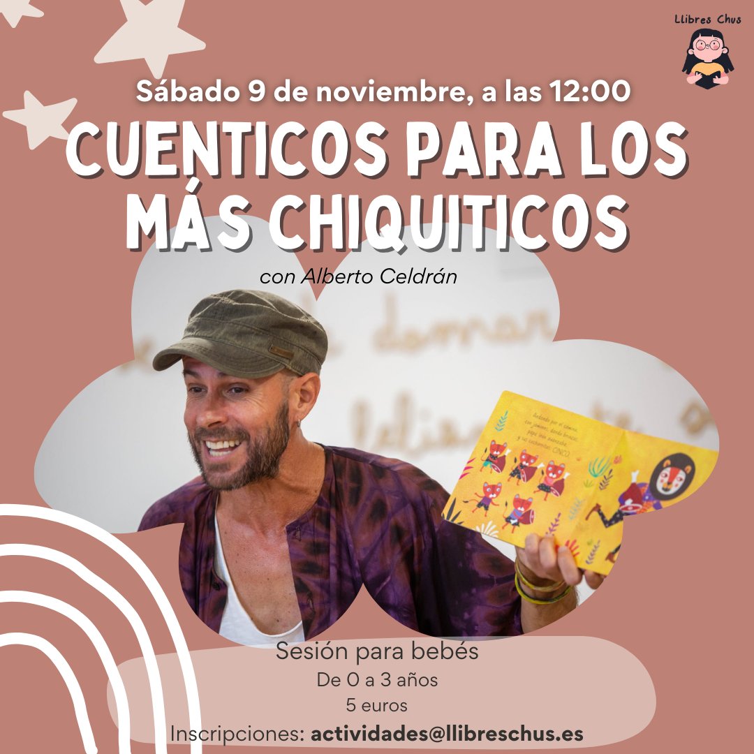 Empezamos noviembre con mucha fuerza 📷
Club de lectura con sorpresa , poesía y teatro para peques y 2  sesiones para bebés llenan esta semana
Venga, a qué te apuntas??
