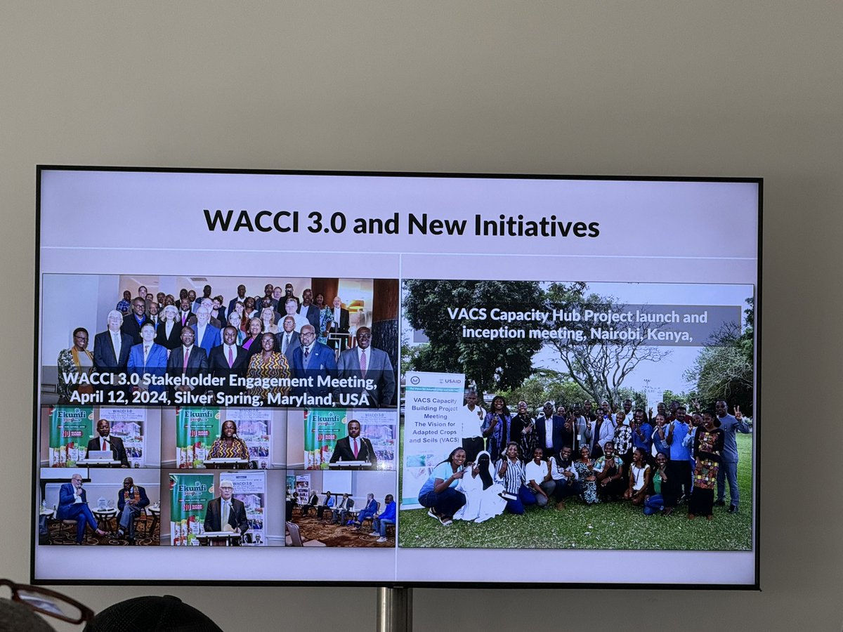 EY_Danquah's tweet photo. Deputy Director Daniel Dzidzienyo illuminated the Tropical Summit side event on Africa Centres of Excellence with a great talk on the @wacci_gh story. We are exploring new collaborations for game-changing interventions in the agricultural development space. https://t.co/wkAIpPLCqs