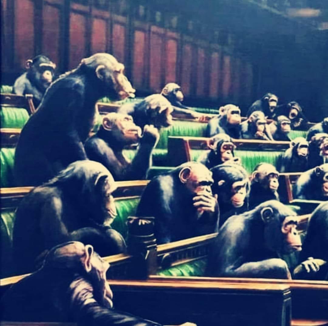 grild_cheez's tweet photo. Trump's Government

Artist: Banksy https://t.co/8Ad3V42vDV