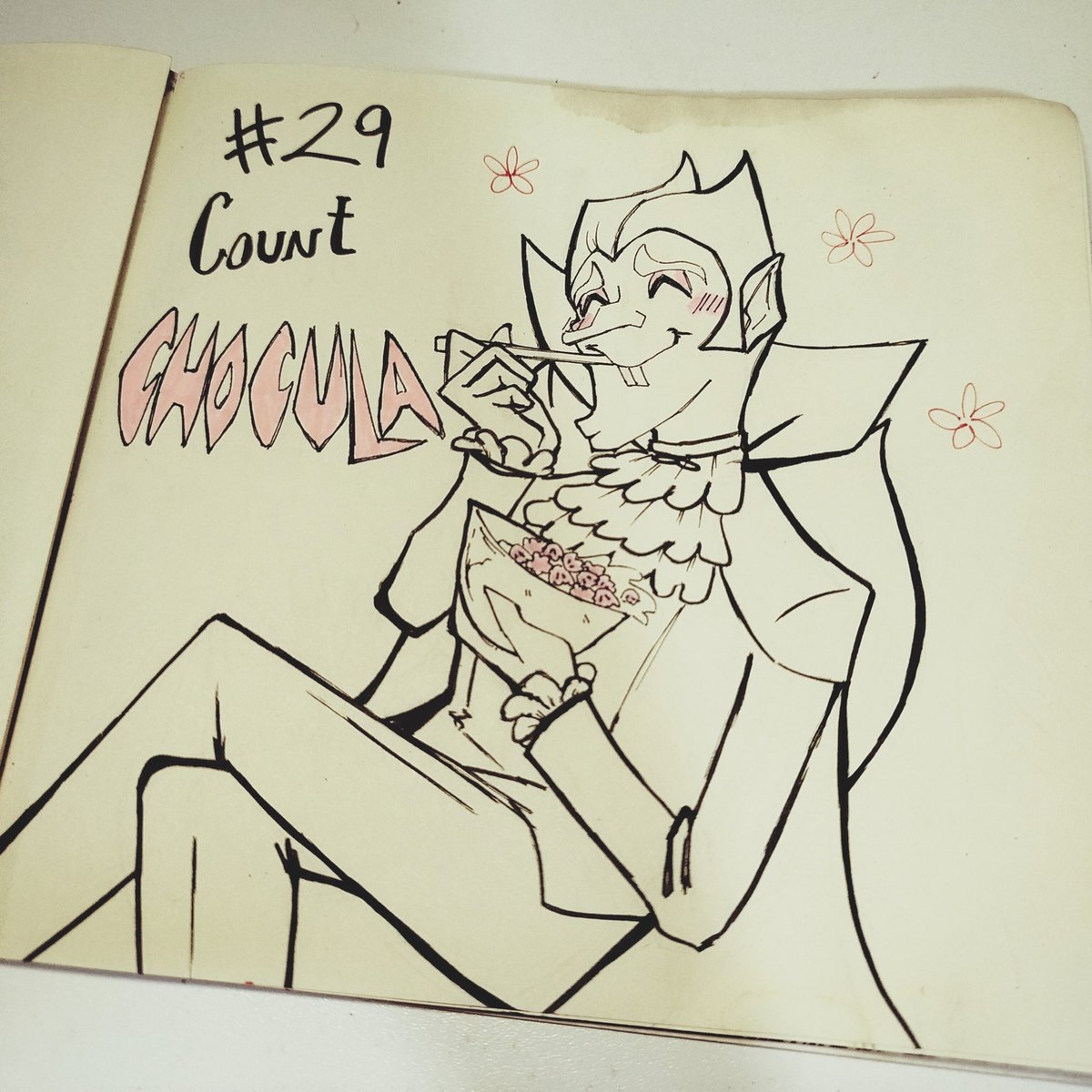 diamandarinas's tweet image. #vamptober #countchocula