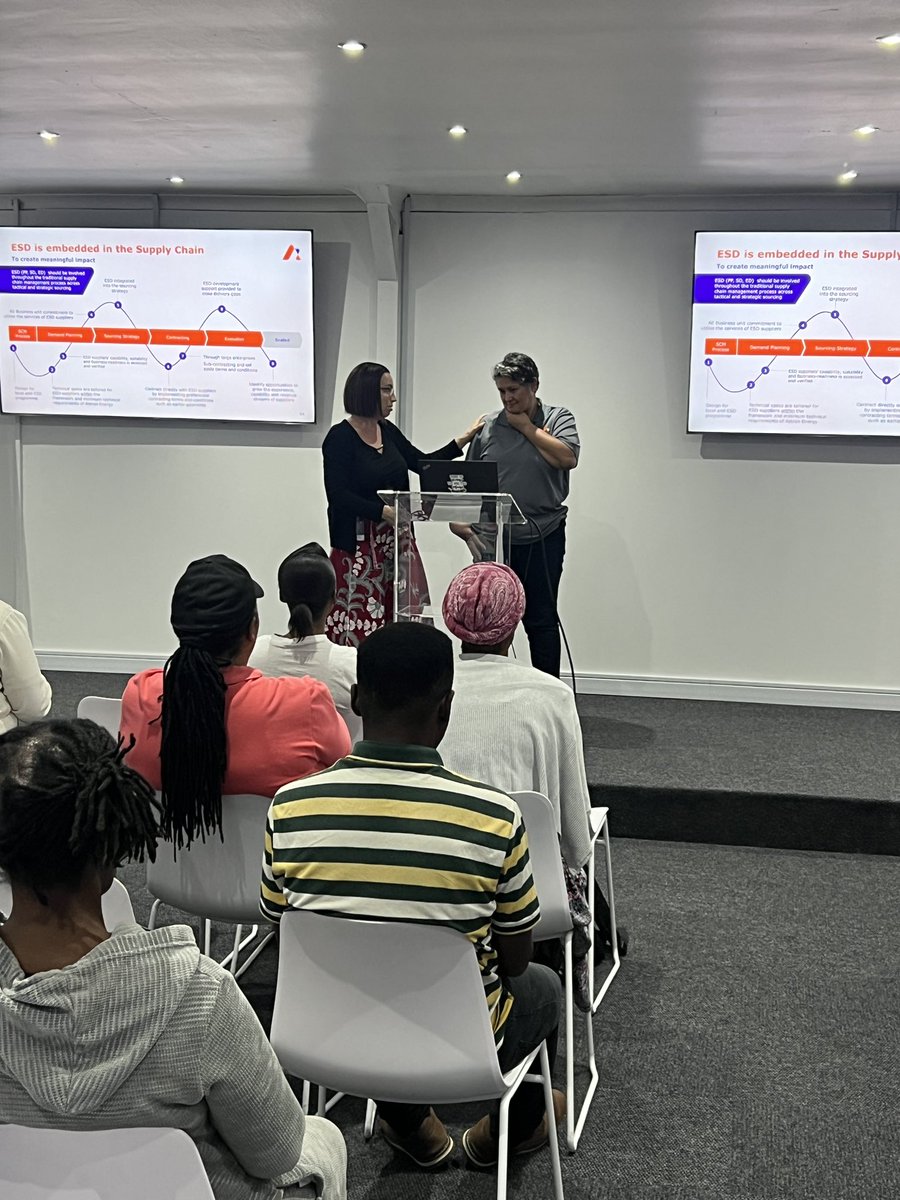 SiluloUluthoF's tweet image. Huge thanks to the Astron Energy Development Fund for their incredible support in organizing a transformative boot camp for the Silulo Foundation Dunoon Entrepreneurs!

#Entrepreneurship #SiluloFoundation #AstronEnergy #BusinessGrowth #SupportLocal #TransformativeImpact