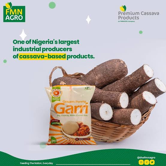 halalcertng's tweet photo. Premium Cassava Products Ltd (PCPL) a subsidiary of the @TheFMNAgro division is one of the largest processors of locally grown cassava tubers in Nigeria, consistently producing high quality cassava-based products. 

PCPL supports over 2,000 farmers through the direct purchase of https://t.co/Wguhfuq73c
