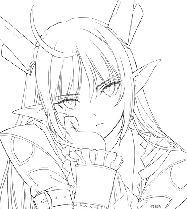 そろそろBOOTHで新アイテムの予約をスタートしますのでお楽しみに。いろいろと周年記念グッズ用にこれまた久々のキャラを描いてみたり。https://t.co/d8dRdnOk8u 