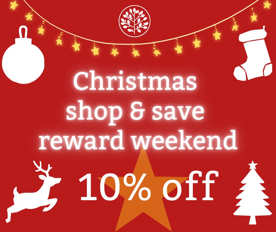 We are spreading some Christmas cheer!
Next weekend - 16 &amp; 17 November, shop our Christmas department and get 10% off with your reward card. Sign-up on the day too.
Exclusions apply - see:
ashteadpark.com/christmas/chri…
#ChristmasInAshtead #ChristmasShop #Ashtead #Surrey #decorations