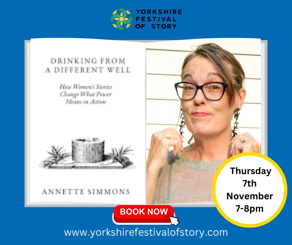 Tune in for tonight's event where we'll be discussing women in power with the acclaimed author Annette Simmons <a href="/TheStoryFactor/">Annette Simmons</a> #womensstories