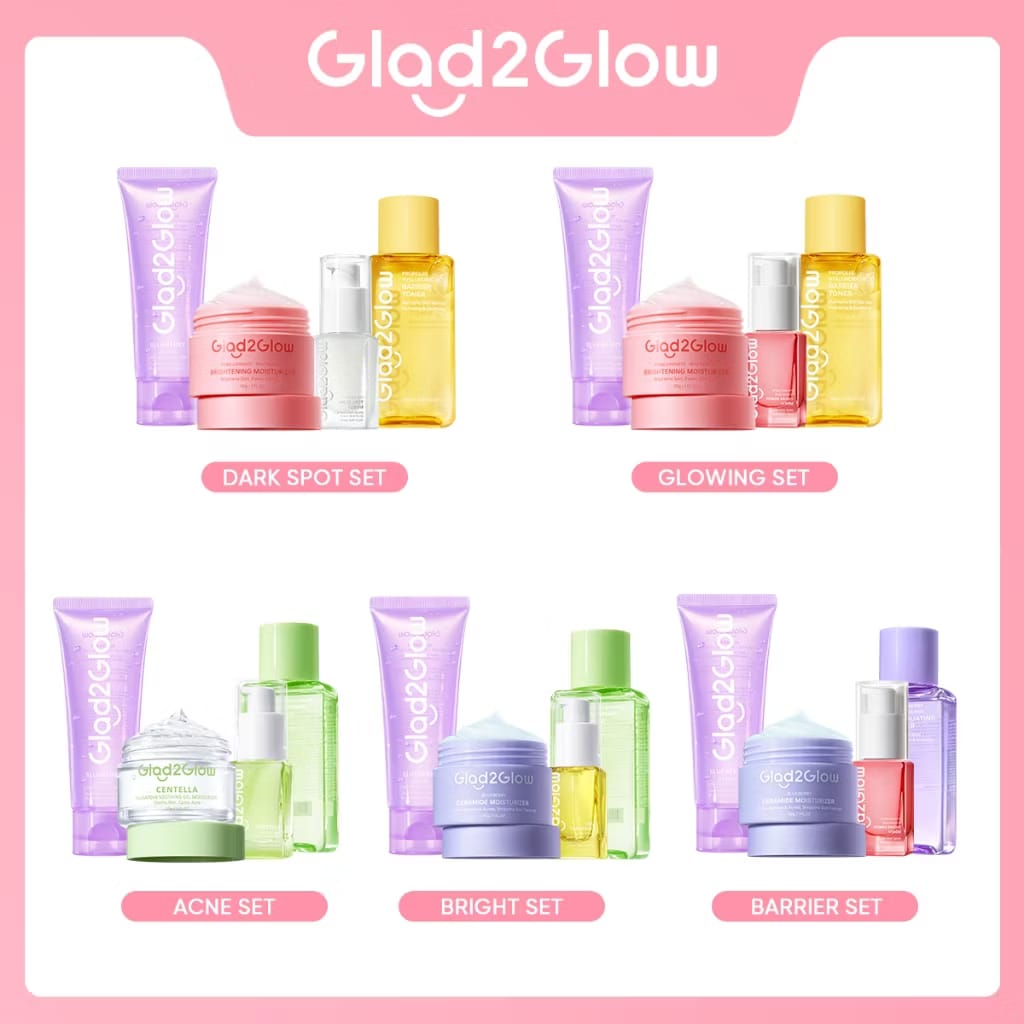 cruciatuseu's tweet photo. Buat yang lagi nyari skincare ataupun yang mau repurchase bisa nih glad2glow lagi diskon udah bundle dapet 4 lagii gass langsung CO!!!
https://t.co/nAtb1Mit2p https://t.co/potjnv4VvO