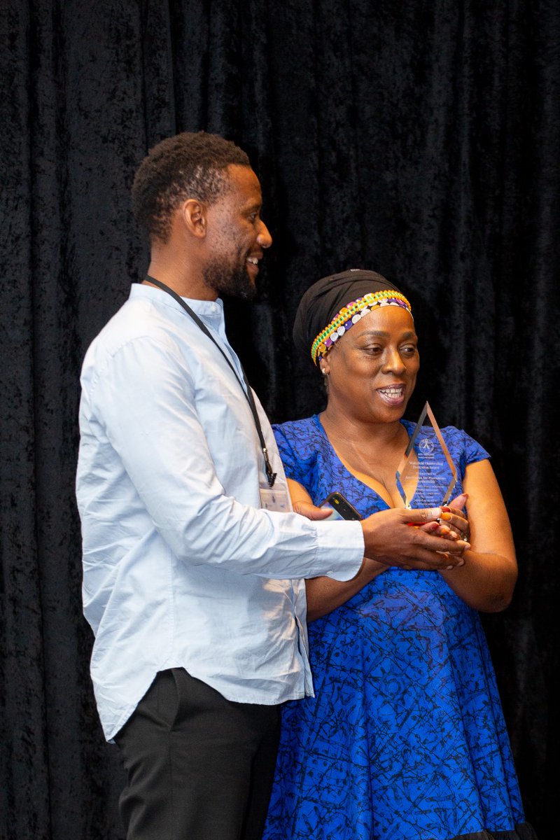 apha_sa's tweet image. This prestigious accolade for @AuntyPoz and @apha_sa is a testament to our tireless efforts to advance HIV prevention and improve health equity in Africa. Our work is truly transformational, and we celebrate this well-deserved milestone!