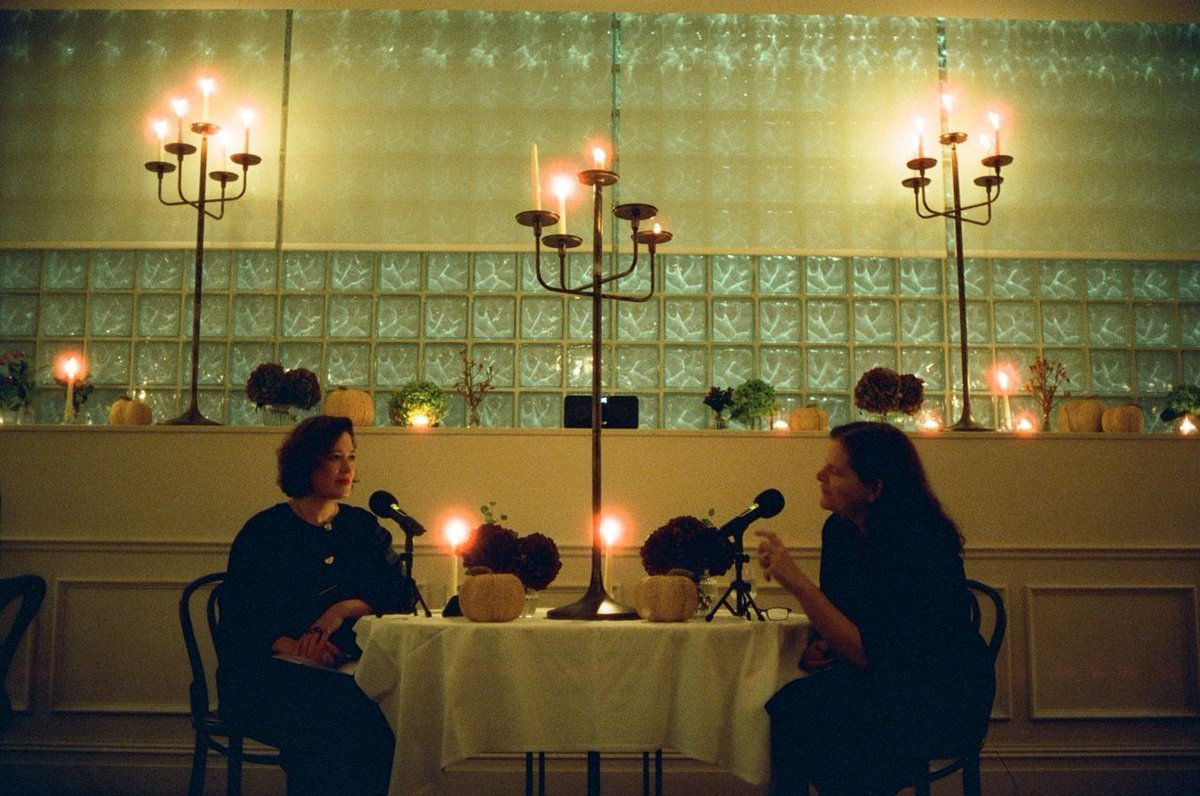 This week the CAS hosted a fundraising event as part of our Artist's Table series in honour of  #ChantalJoffe. The evening began with a ceramic workshop at her studio followed by dinner and an 'In Conversation' with <a href="/HettieJudah/">Hettie Judah</a>

buff.ly/48CFHk0 

📷  Eddie Otchere