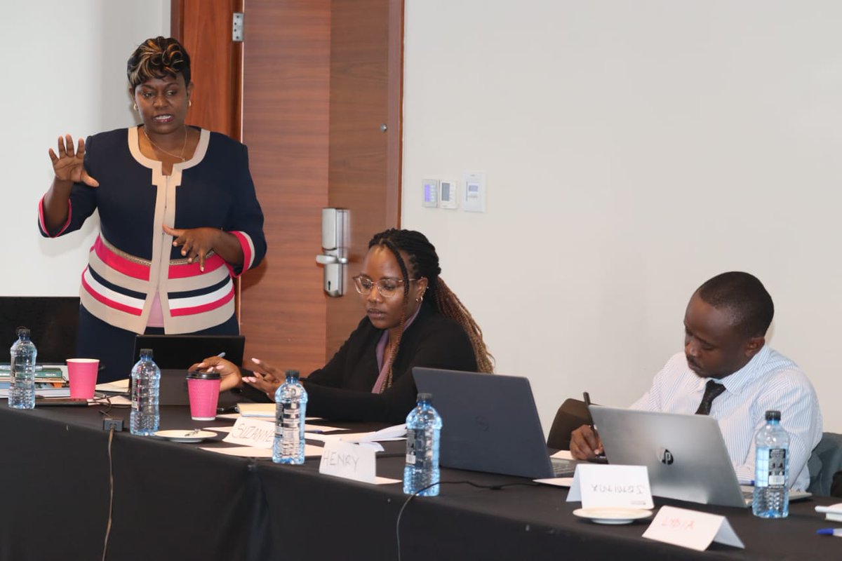 Among the trainers is former Commissioner of the Gender and Equality Commission, Hon. Priscilla Nyokabi who took the team through a session on Gender Considerations in litigation and compliance. #13thParliament