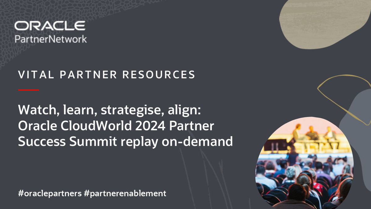 At the 2024 #OraclePartners Success Summit, execs shared how the reimagined partner program benefits partners - think flexibility, power of choice, leveragable benefits, and growth incentives. Watch it, now: tinyurl.com/38rx25n3 #emeapartners #partnerenablement @Oraclemeaps