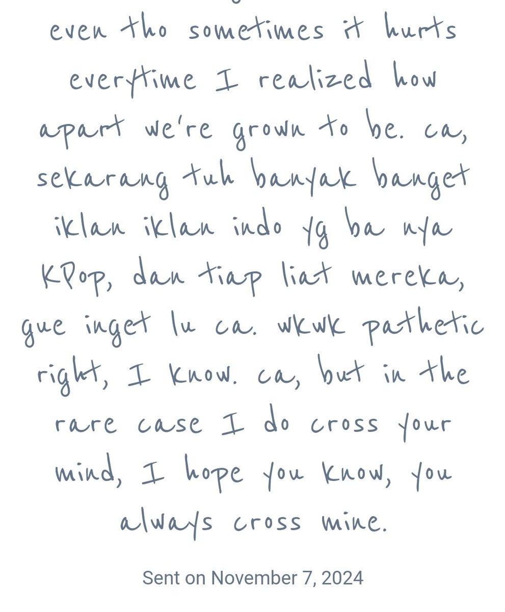 sablezip's tweet image. but in the rare case i do cross your mind, i hope you know, you always cross mine