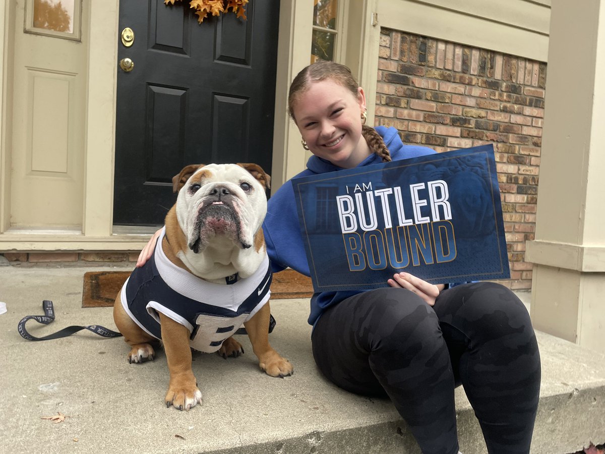 TheButlerBlue's tweet photo. Rise and shine my friends. You are both #ButlerBound! Congratulations to Eleanor and Riley. https://t.co/QhFNz0gkCl