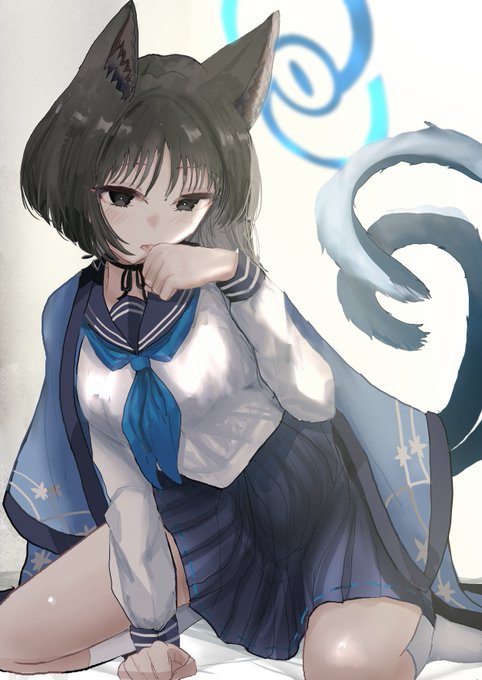 #ブルアカ キキョウ描いたよ 