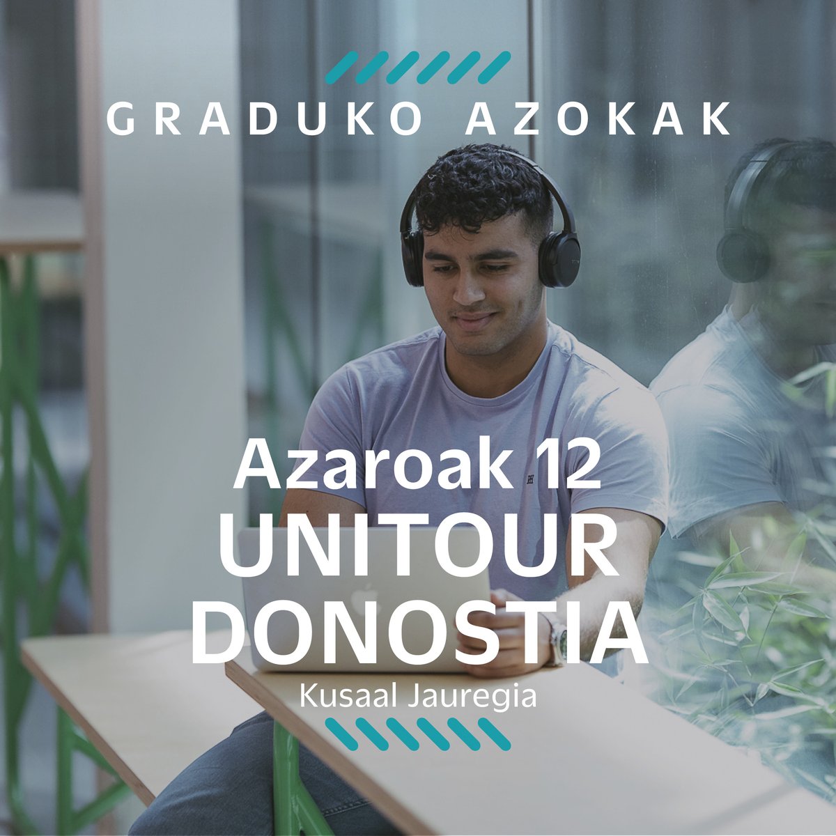 MUnibertsitatea's tweet image. Asteartean, Donostiako @salonUnitour azokan izango gara, Kursaalean, gure graduak aurkezten.
Bisitatu gure standa. Zure zain egongo gara!
unitour.es/eventos/san-se…  

#LearningFromReality