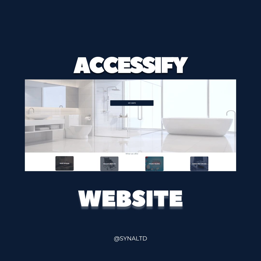 We've just launched an innovative service for inclusive design! 

We're talking about the next-level AI that analyzes bathrooms and toilets for accessibility.

See  link in our bio and let us know what you think! 
#ai #Accessify