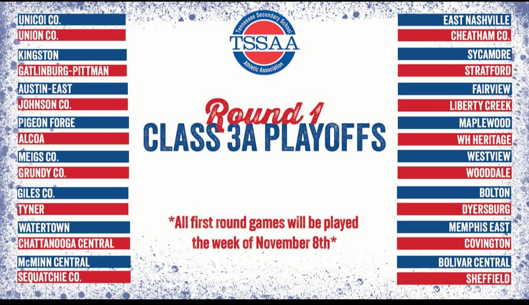 Join the Roadrunners as they head to Johnson County for an exciting match against the Longhorns in the 1st round of the TSSAA 3A Playoffs! Don’t miss the action!