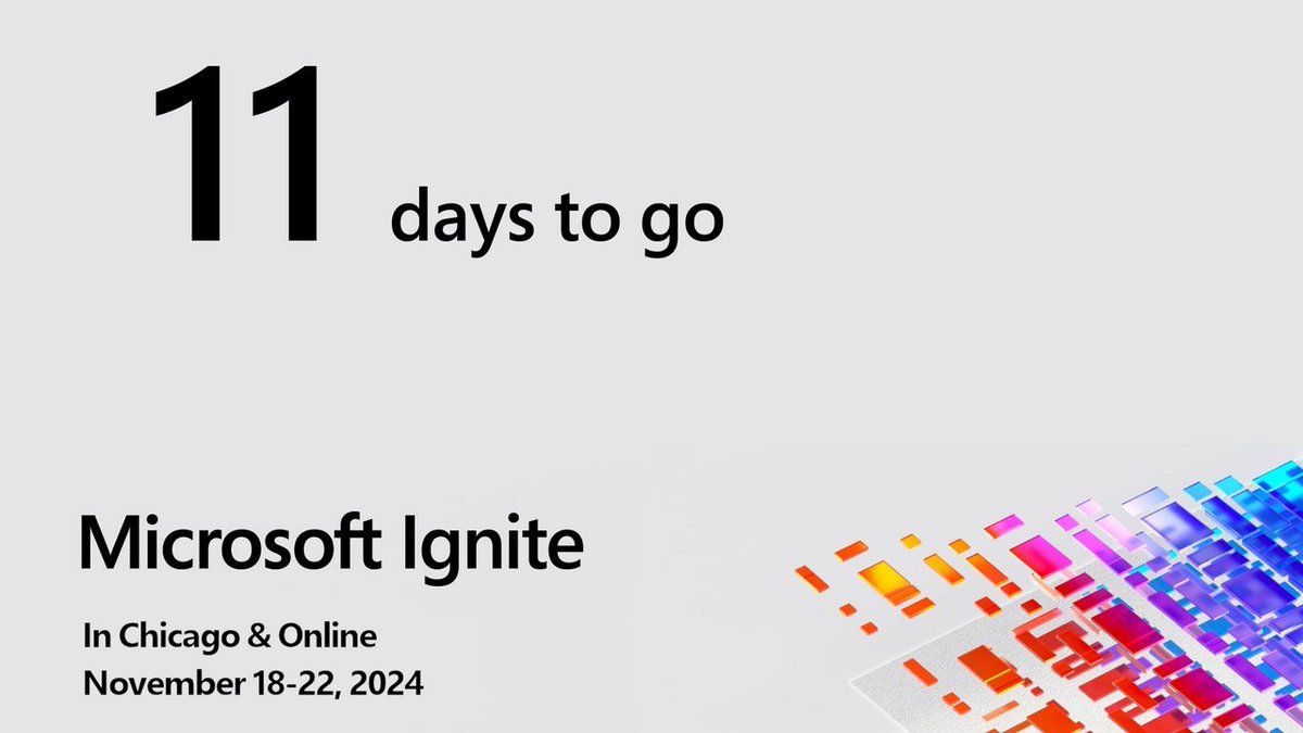 Ignite Countdown tweet media