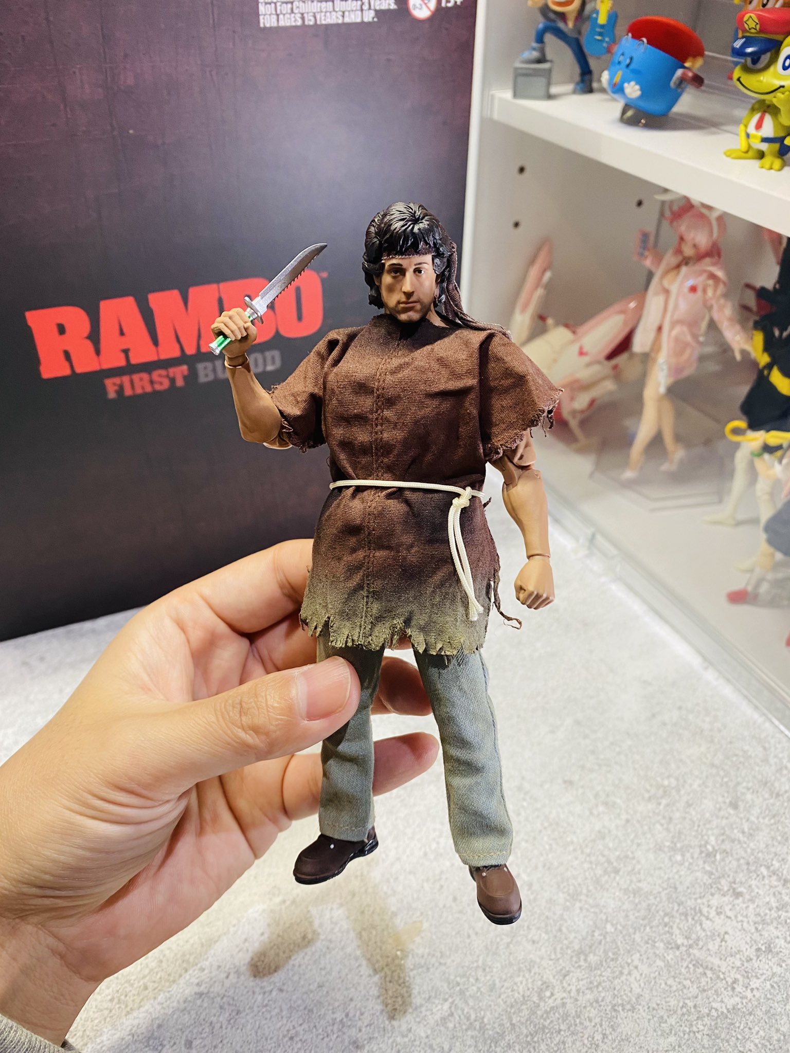 新品 ランボーフィギュア 3体セット NECA （現状品】『NECA