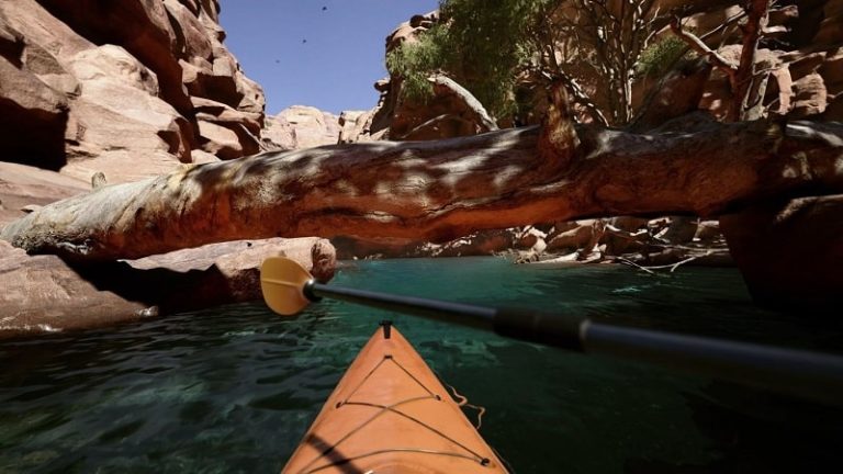 PSUdotcom's tweet photo. Kayak VR On PS5 Pro Boasts 8K Textures, Ultra High Cinematic Quality AA &amp; Effects
https://t.co/PQ3UYaklPq
#KayakVR #PS5Pro #News https://t.co/ZXzcdfgVts