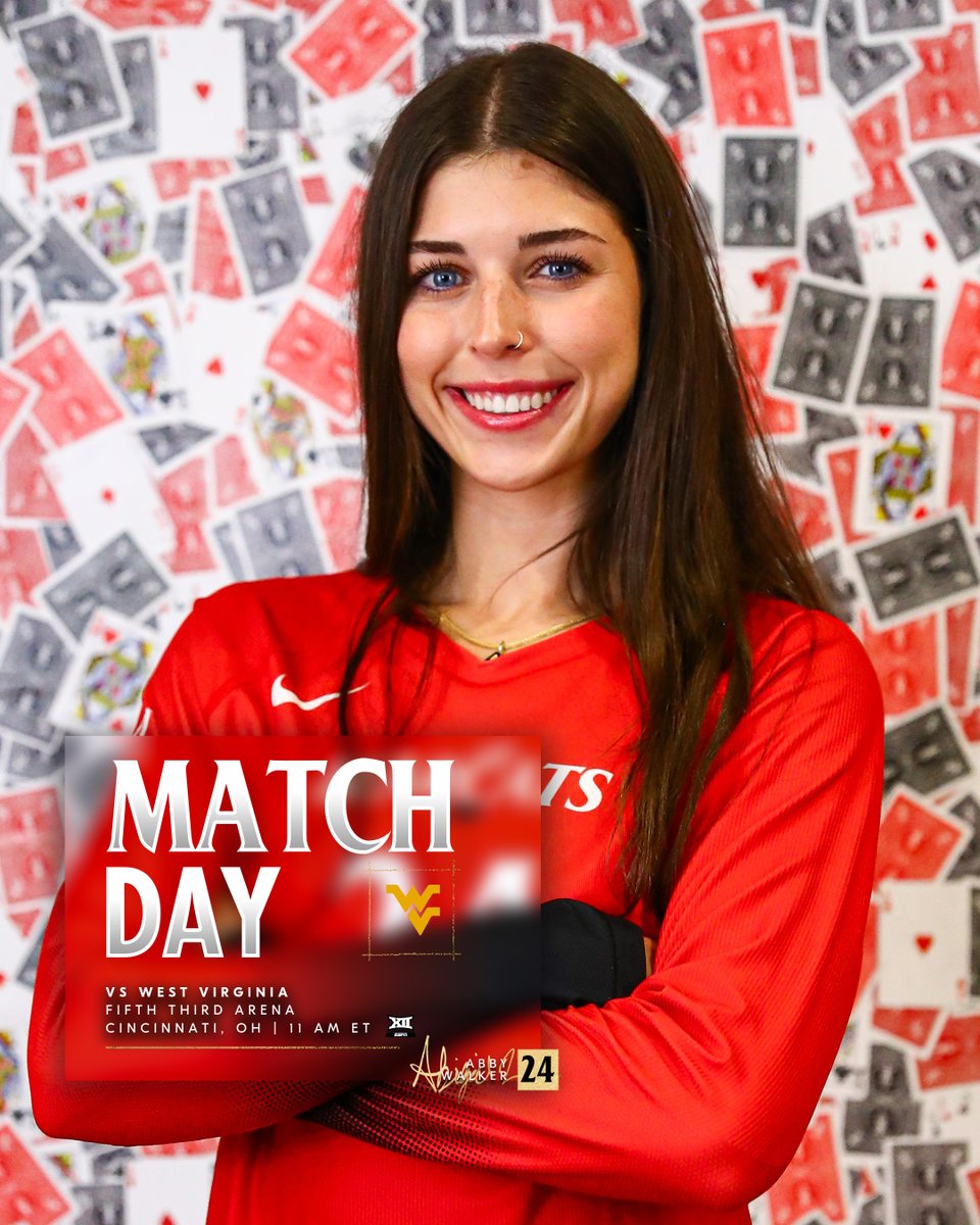 GoBearcatsVB's tweet photo. ✏️ ̲M̲A̲T̲C̲H̲D̲A̲Y̲
⏰ 11 AM
🖥️ ESPN+
📚 Education Day https://t.co/PuUQ5O5DX6