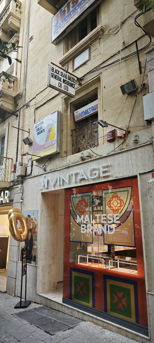 mike__hutton's tweet image. In Valletta, Malta today and saw the sign for Black Sea &amp;amp; Baltic General Insurance. Happy Days!